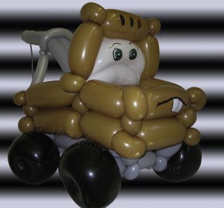 balloon artist - 'Mater tow truck